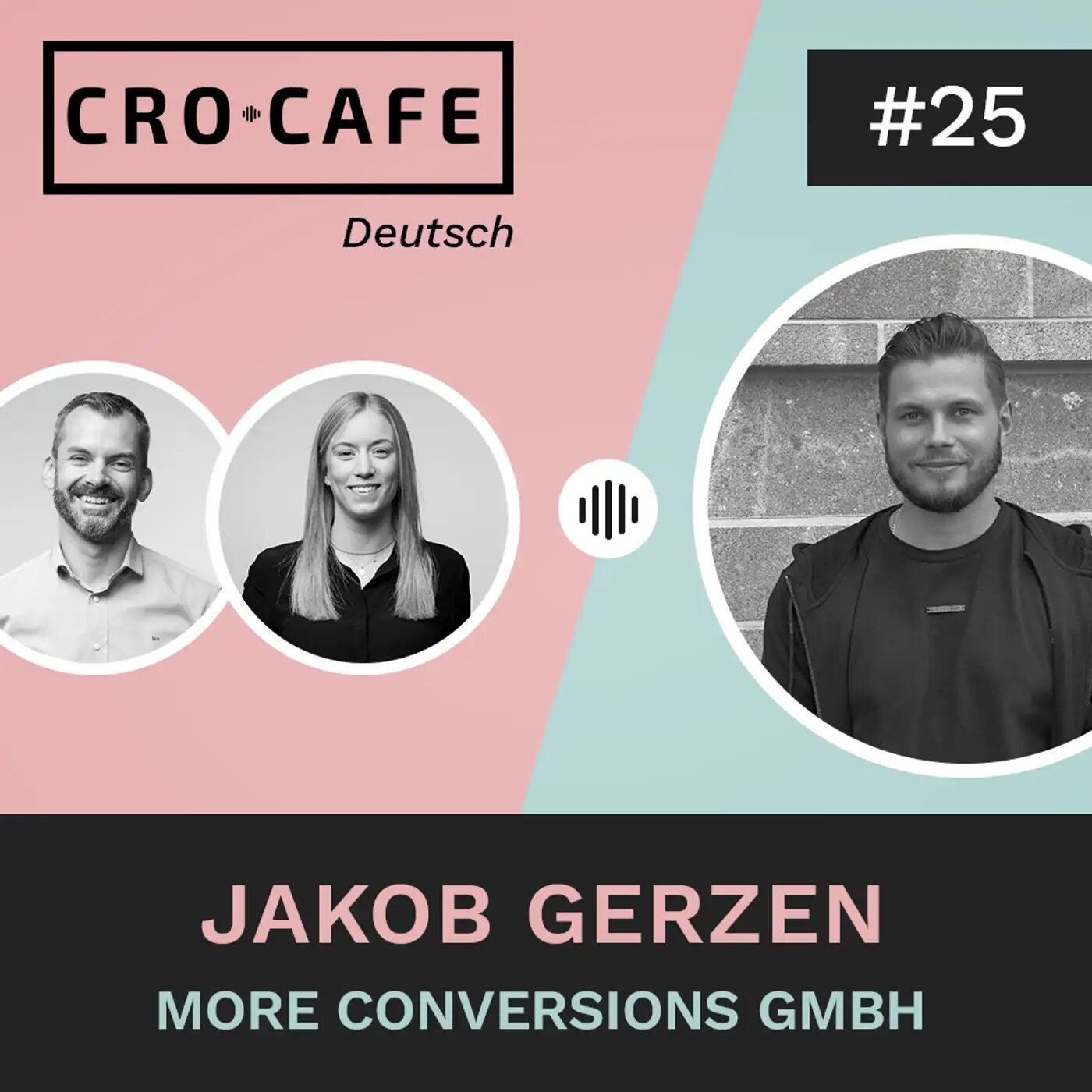 Cover art for episode: E-Mail Marketing der Profis mit Jakob Gerzen - CRO.CAFE podcast